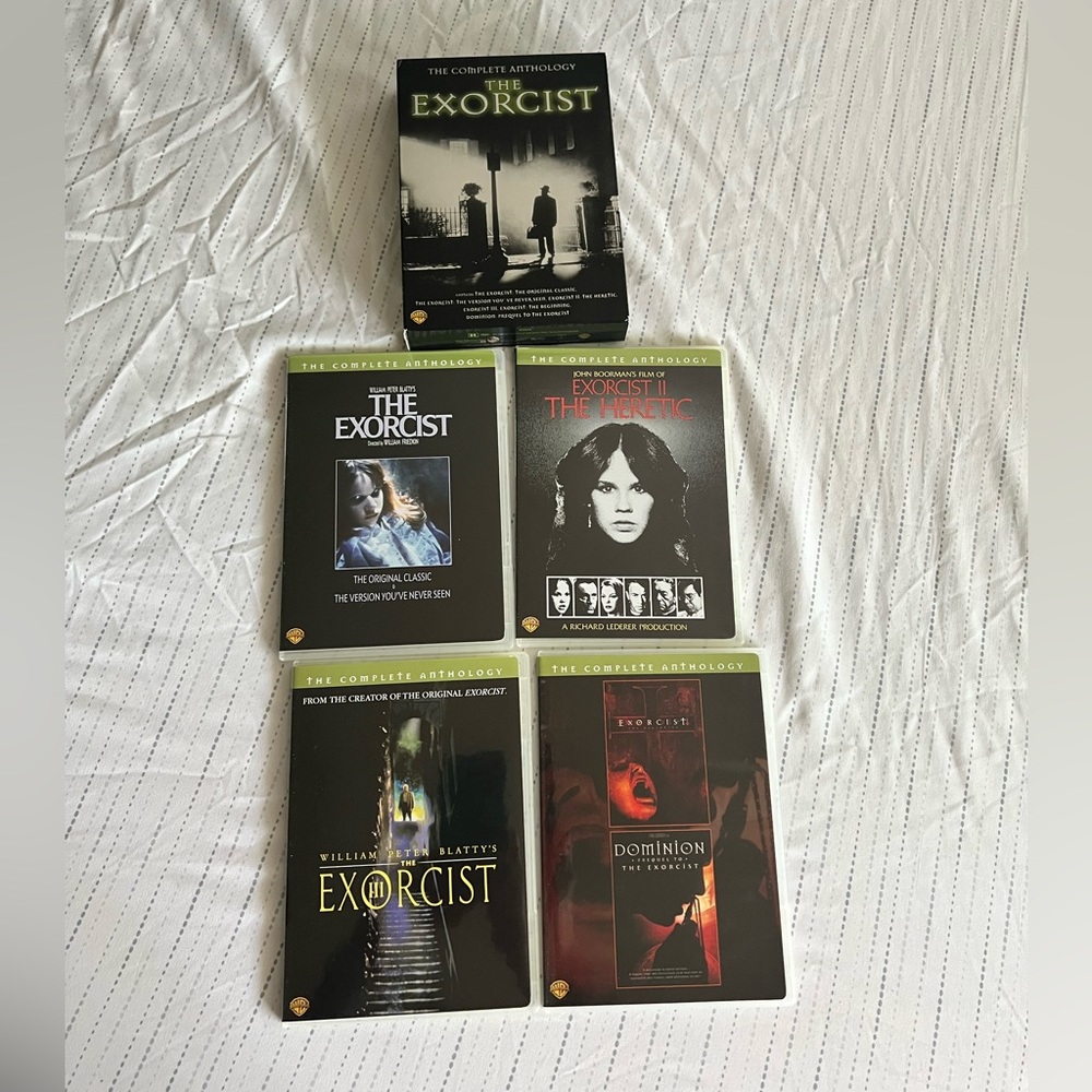 The Exorcist on DVD. The complete anthology.